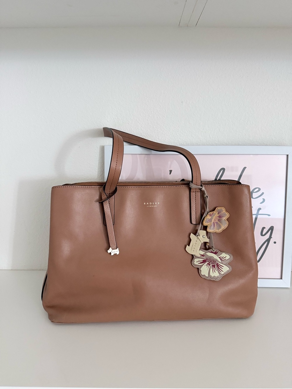RADLEY LONDON Dukes Place Tote with Floral Charm